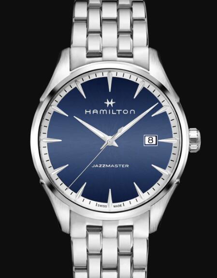 Hamilton Jazzmaster Quartz Watch Gent Blue Dial Replica Watch Review H32451141 (image for) Hamilton Jazzmaster Quartz Watch Gent Blue Dial Replica Watch Review H32451141